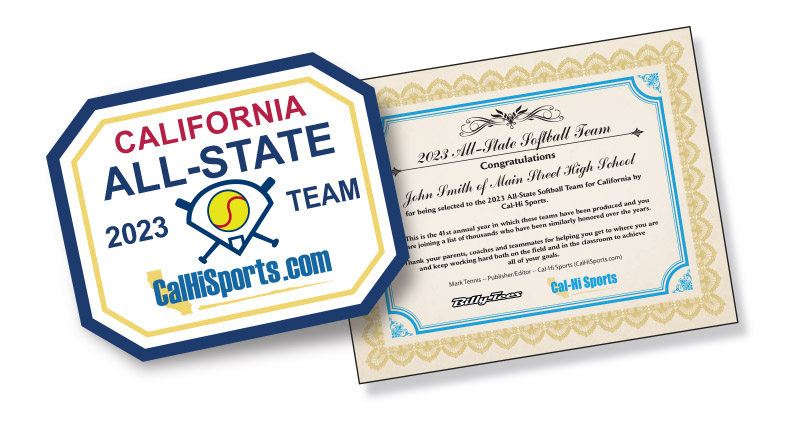 2023 All-State Softball Patch